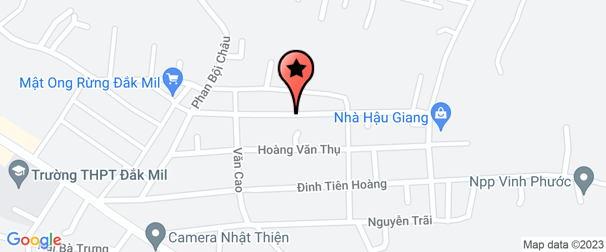 Map go to Hoang Gia Coffee Agriculture Co-operative