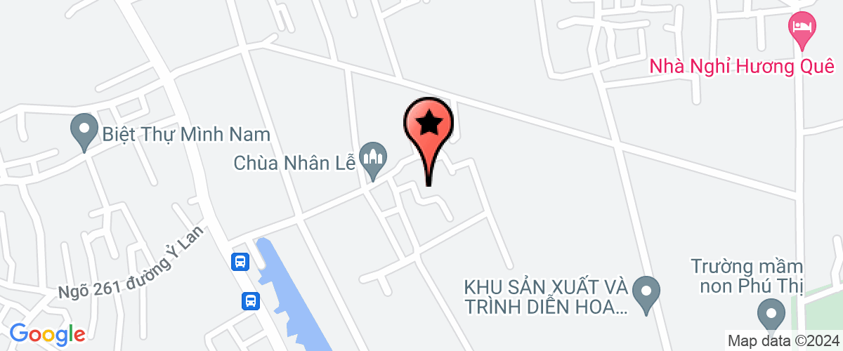 Map go to Duong Son Service and Trading Investment Company Limited.