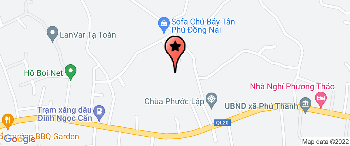 Map go to Phong Dung Fashion Service Trading Company Limited