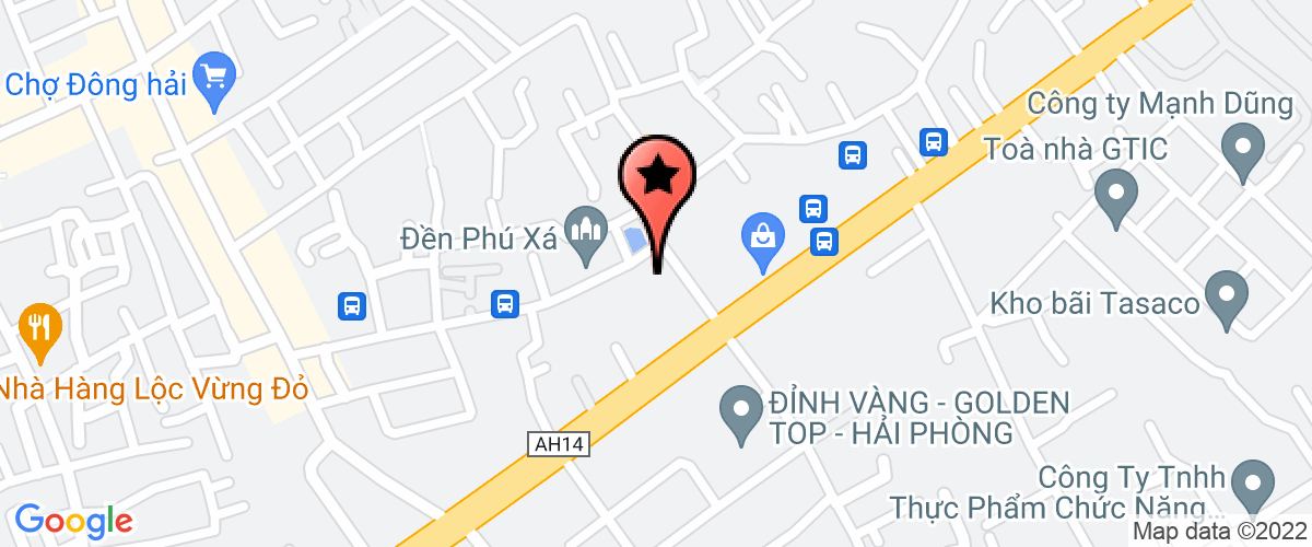 Map go to Hai Thanh Vien  Hai Phong Services And Business Company Limited