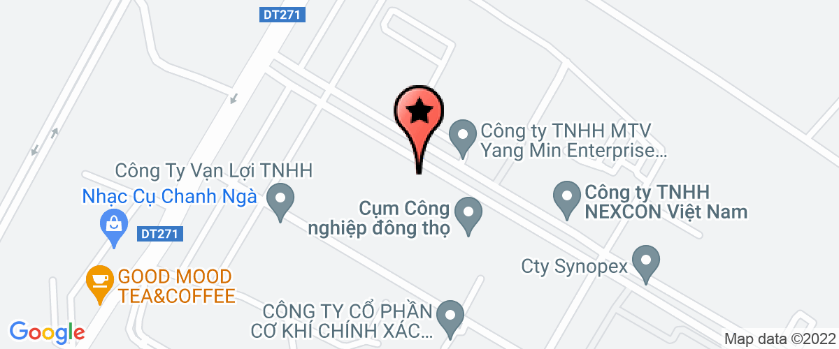 Map go to Inplas Vietnam Joint Stock Company