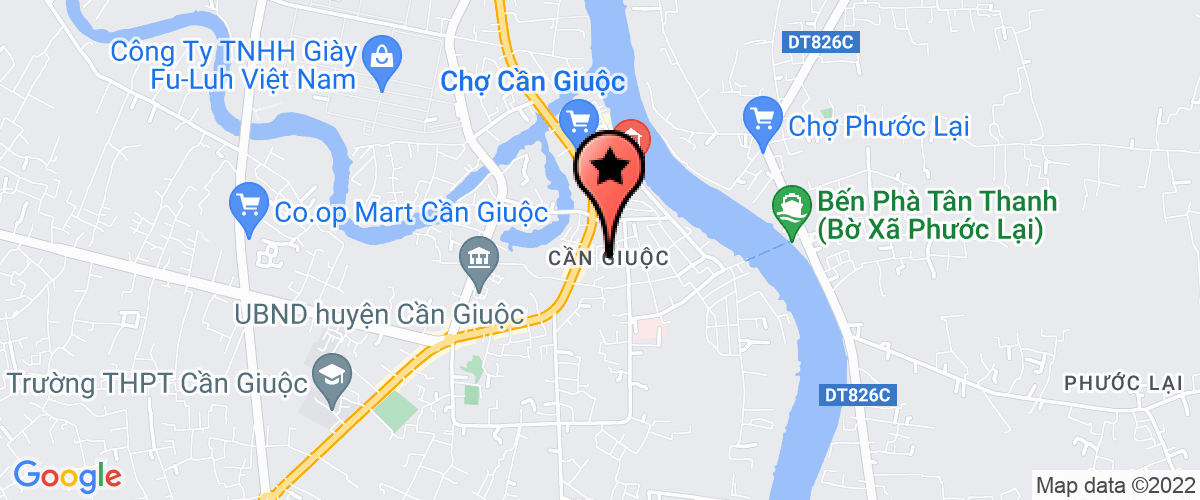 Map go to Mat Tran To Quoc Can Giuoc