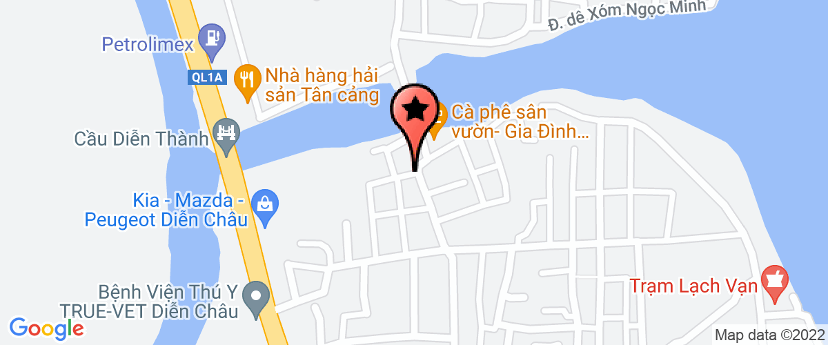 Map go to Lam Thinh Import Export Company Limited