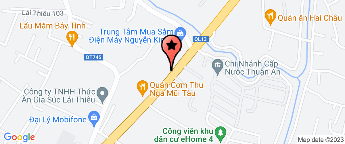 Map go to Than Thanh Import Export Services Trading One Member Company Limited