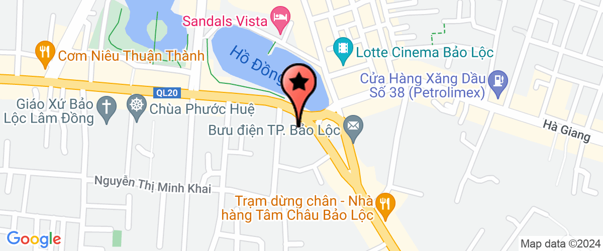 Map go to Long Binh Camera Joint Stock Company