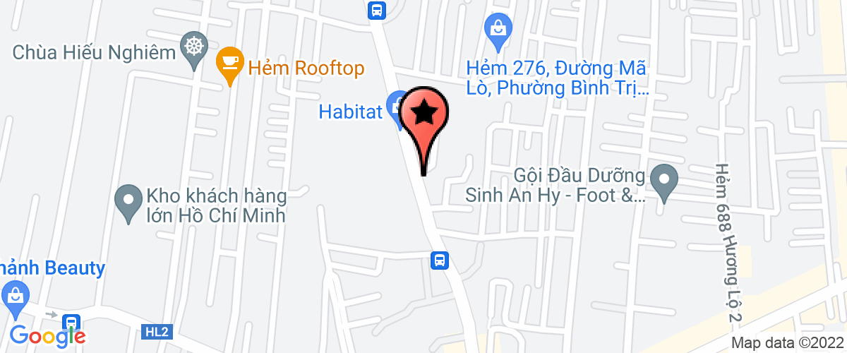Map go to Bat Vinh Phat Plastics Trading Production Company Limited