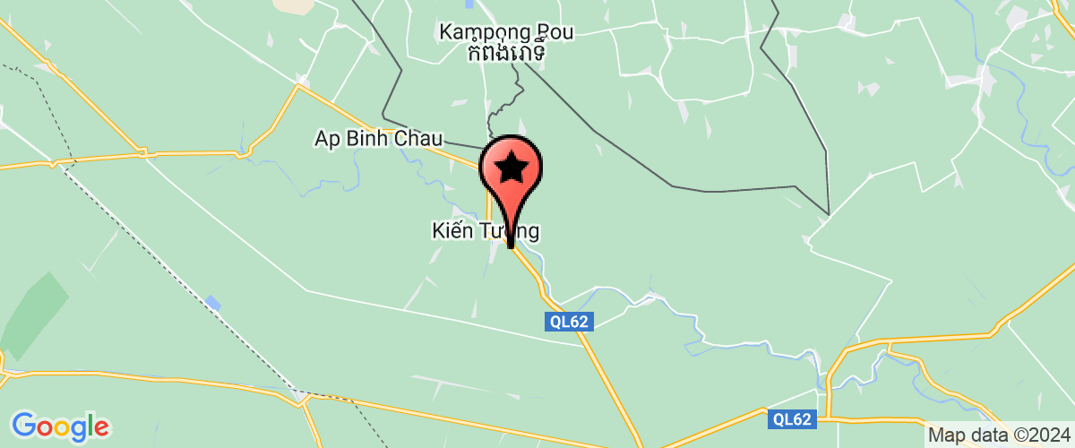 Map go to Nguyen Van Dinh Moc Hoa District Elementary School
