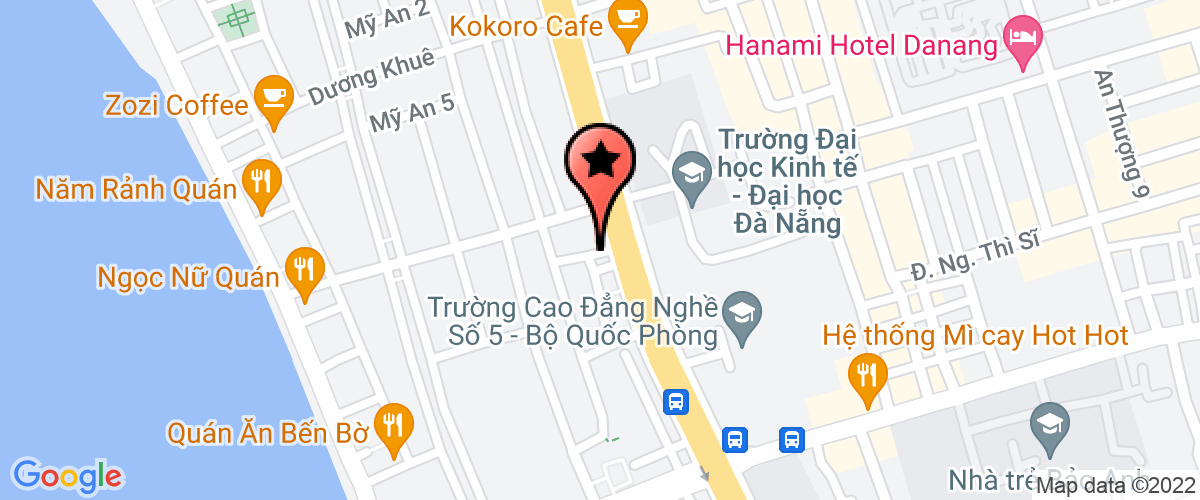 Map go to Mot thanh vien Tran Cong Company Limited
