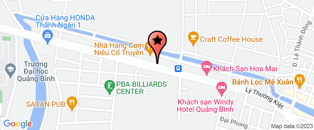 Bản đồ đến Công Ty TNHH Lê Nguyên Quảng Bình
