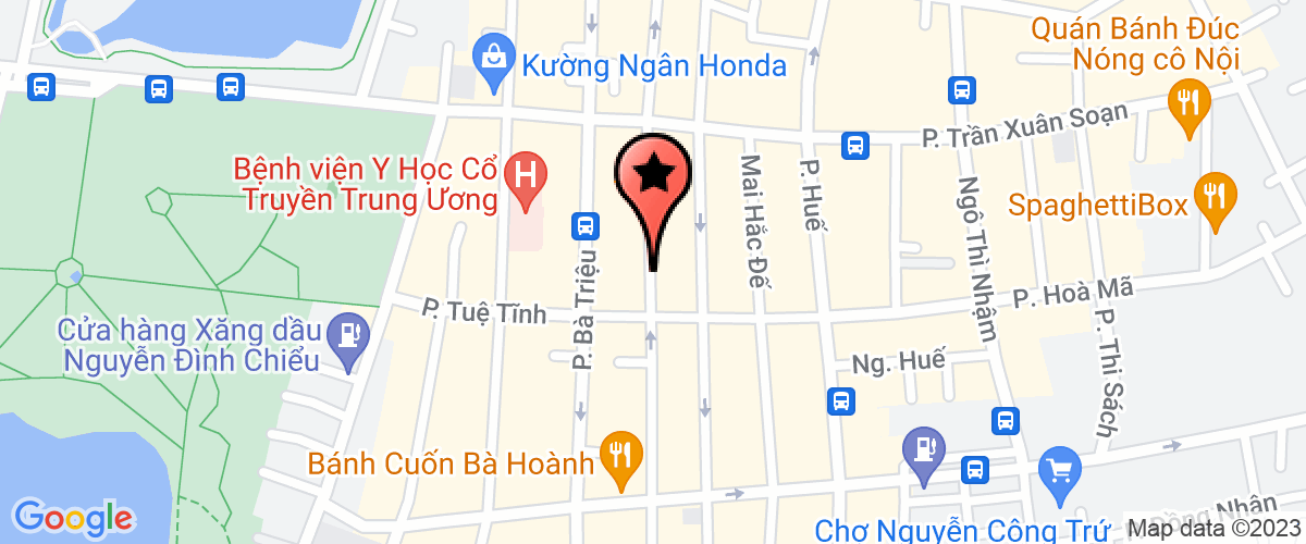 Map go to Toc Hanh Shipping Trading Service Joint Stock Company