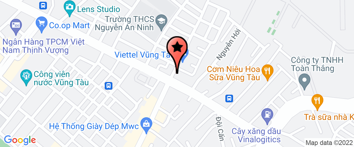 Map go to Dau Khi Vung Tau Forwarding Transport Company Limited