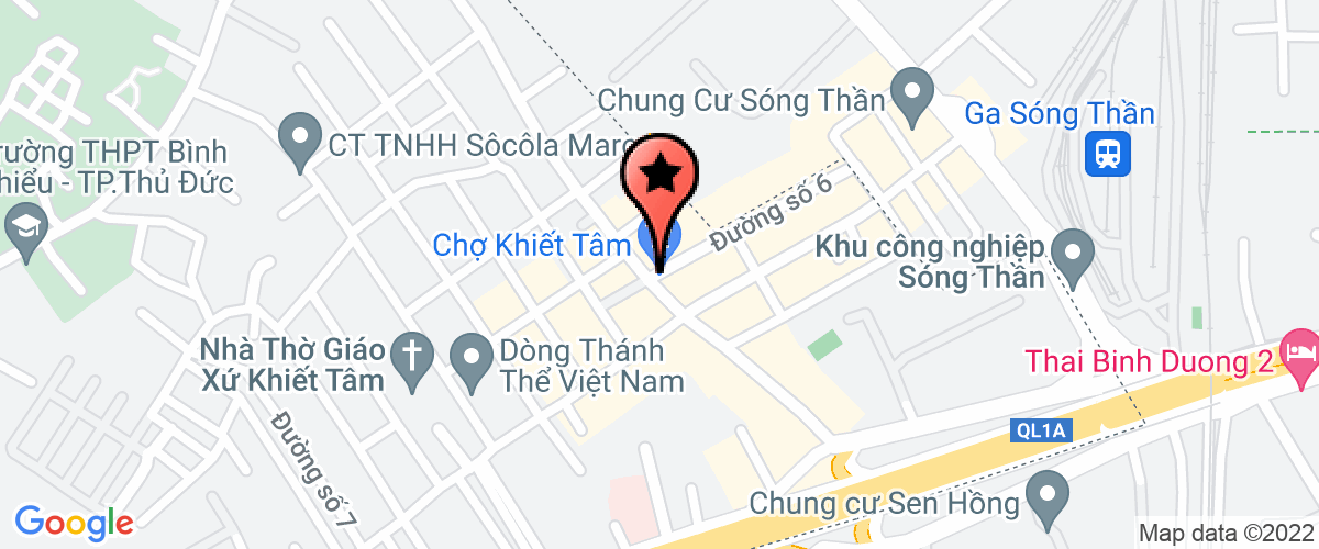 Bản đồ đến Cty TNHH Tư Vấn Và Đào Tạo Nghề Việt Hàn