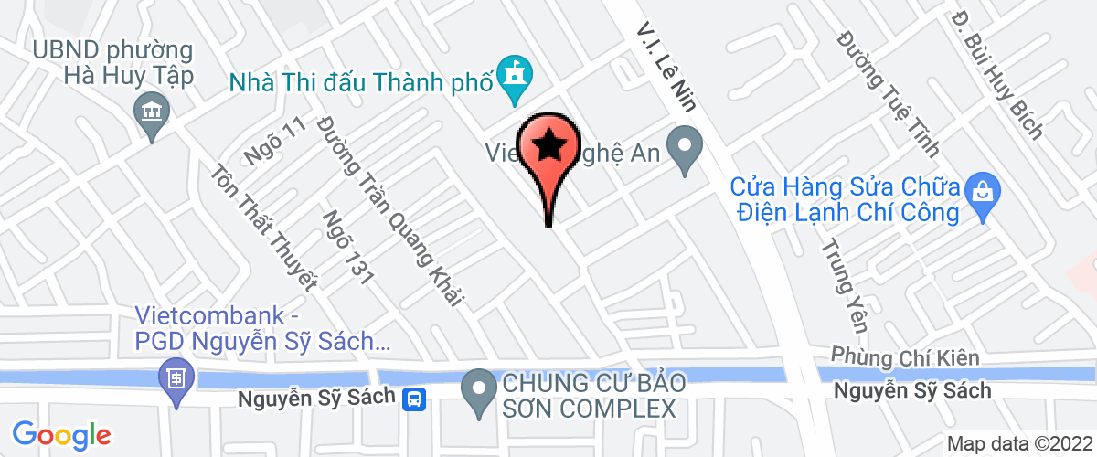 Map go to Nhat Minh Investment Consulting and Construction Joint Stock Company