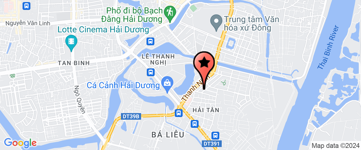 Map go to trach nhiem huu han Thanh Ngoc Company