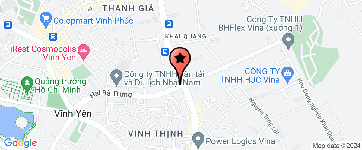 Map go to Viet Intelligence Education Training Company Limited