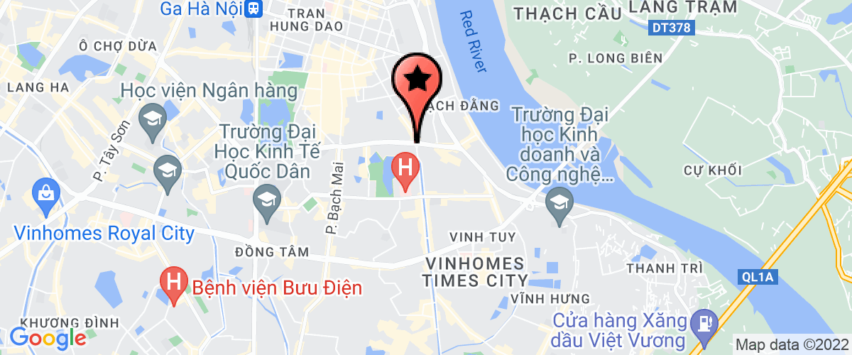Map go to Do Uong Dai Phat And Food Trading Production Joint Stock Company
