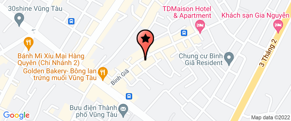 Map go to Cung ung Dau Khi Vung Tau Human Resources And Management Company Limited