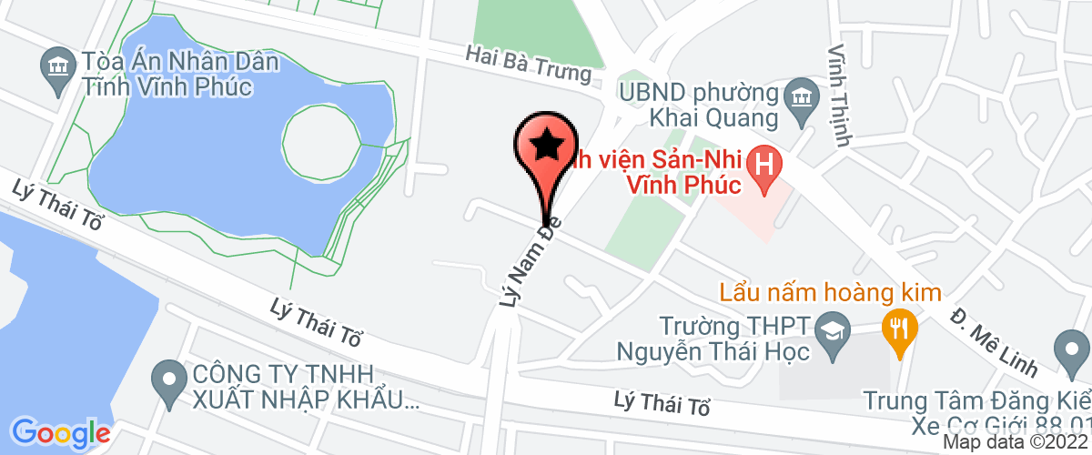 Map go to Cuong Nga Production and Trade Company Limited