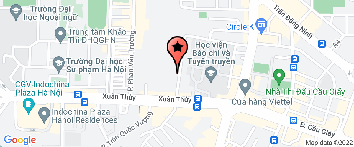 Map go to Anh Minh Consultation Education Company Limited