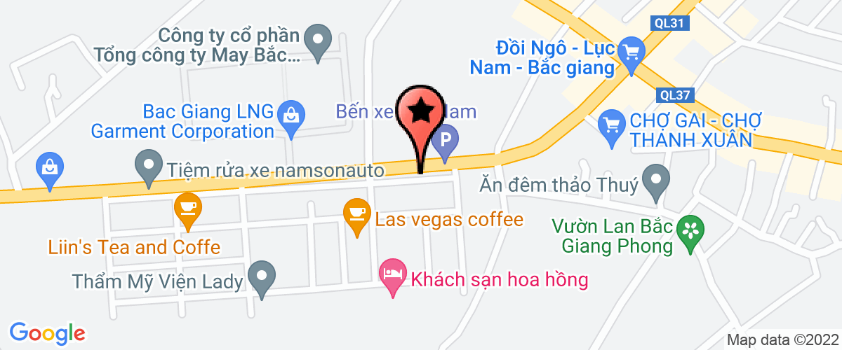 Map go to Viet Han Trading Construction and Production Service Company Limited