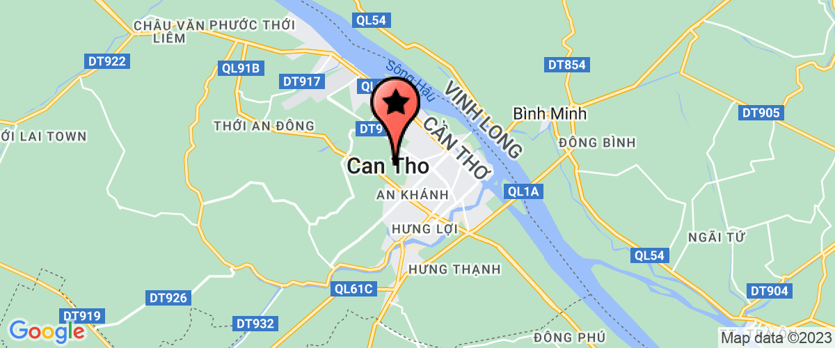 Bản đồ đến Công Ty Trách Nhiệm Hữu Hạn Khách Sạn Milan Dương