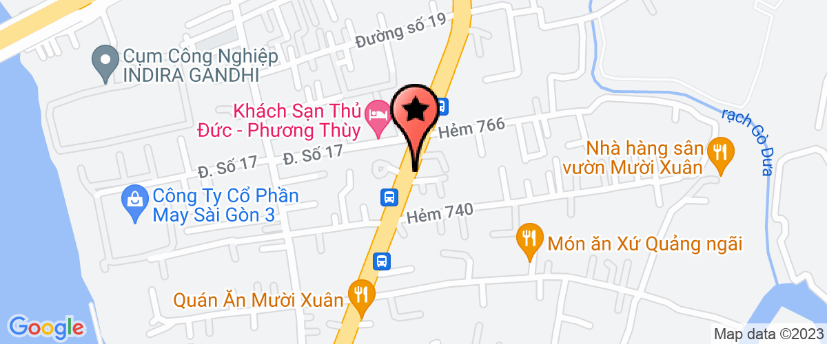 Map go to Nhat Hoa Phat Private Enterprise