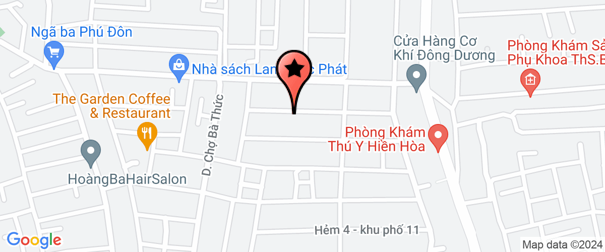Map go to Trieu Dai Phat Service Trading Company Limited