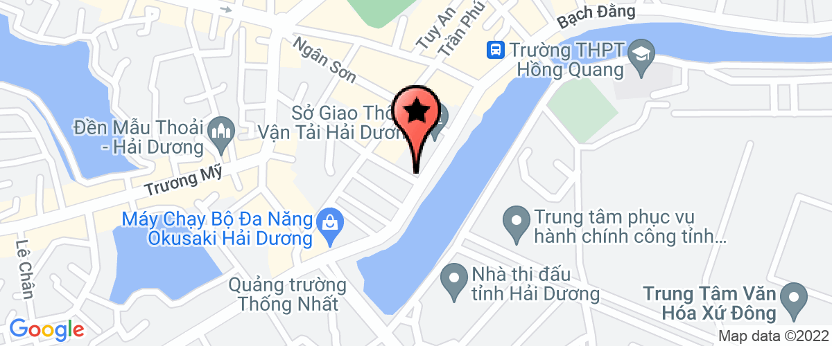 Map go to So Van hoA va Du lich Hai Duong Province Sport