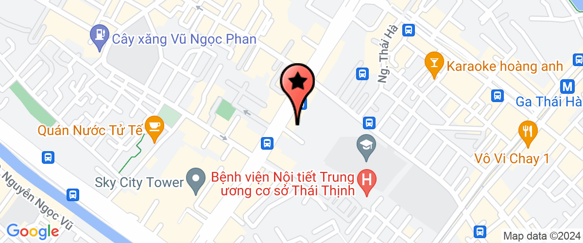 Map go to VPDD APP SYSTEMS SERVICES PTE LTD tai Ha Noi