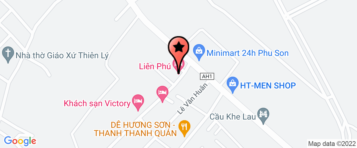 Map go to Mo Mien Trung Exploiting And Construction Joint Stock Company