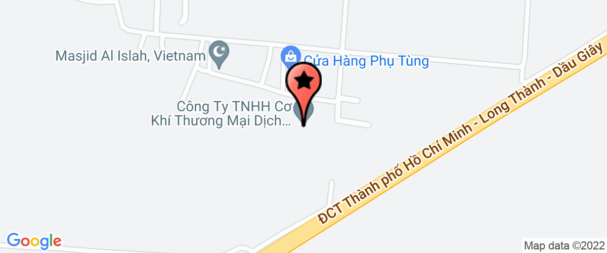 Map go to Ngoc Duy Service Trading Construction Company Limited