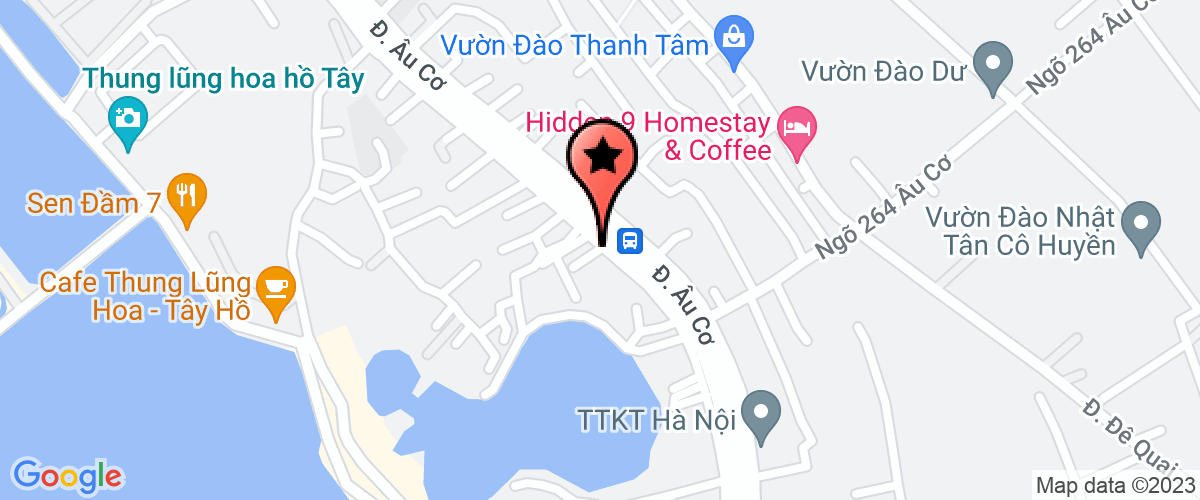 Map go to trang trai hoa dao Viet Cuong Joint Stock Company