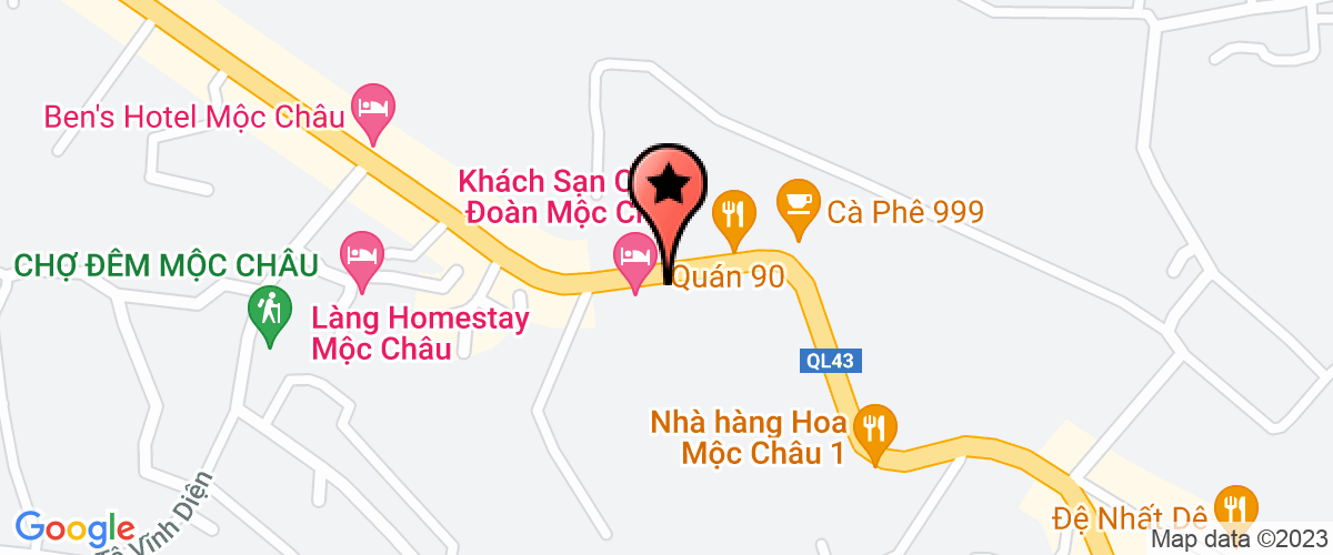 Map go to Ha Hai Moc Chau Joint Stock Company
