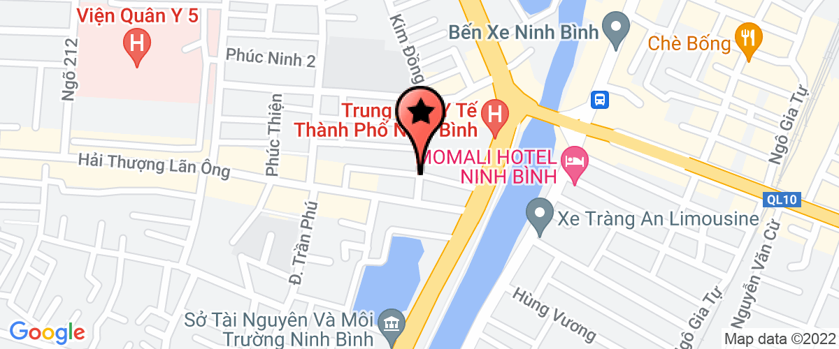 Map go to Vuon Dac San Joint Stook Company