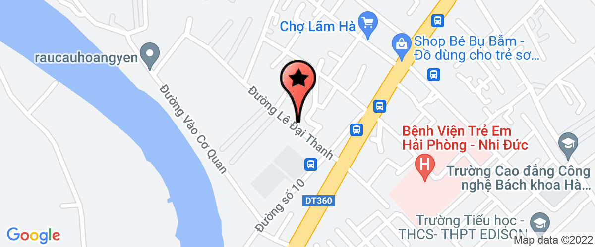 Map go to Do Hoa Packing Company Limited