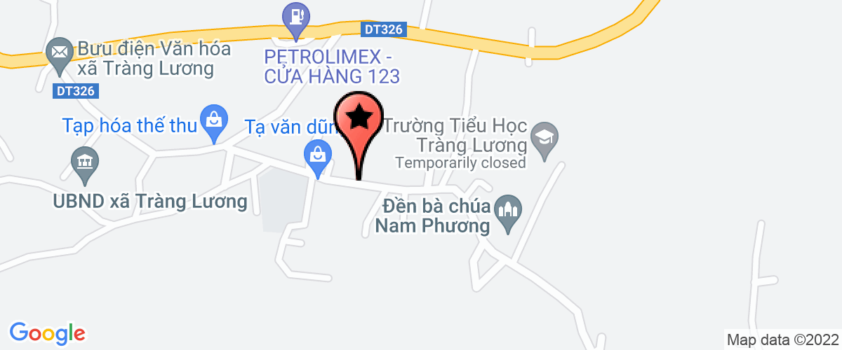 Map go to lieu xanh Dong Trieu Medicine Co-operative