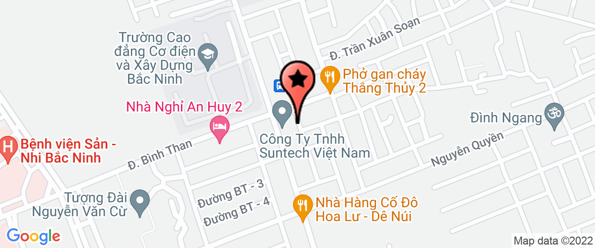 Map go to Anh Quyen Medical Pharmaceutical Company Limited