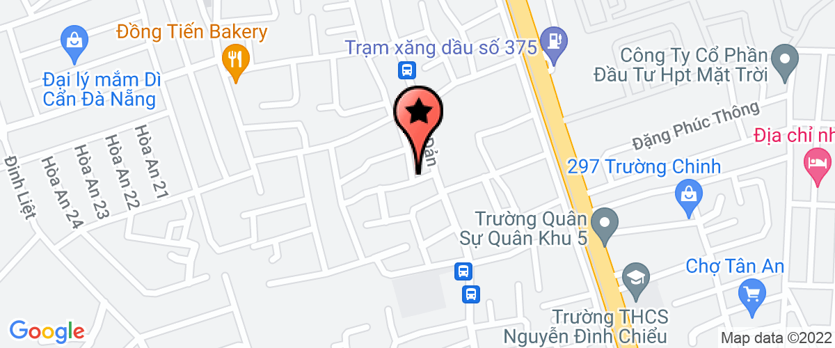 Map go to Van Gia My Company Limited