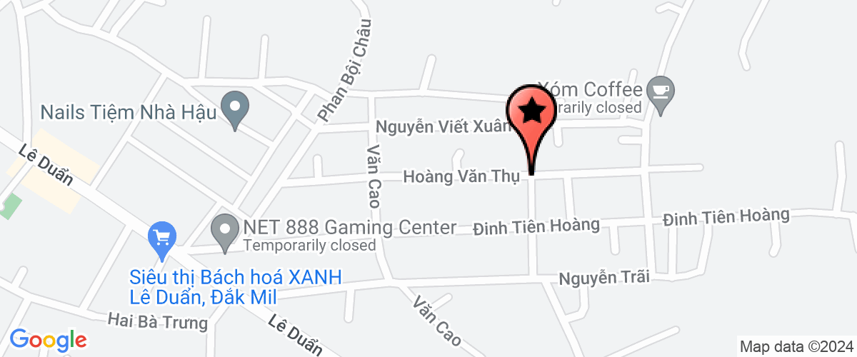 Map go to Hoang Anh Dak Nong Company Limited