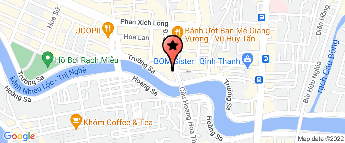 Bản đồ đến Công Ty TNHH Du Thuyền Sông Mekong