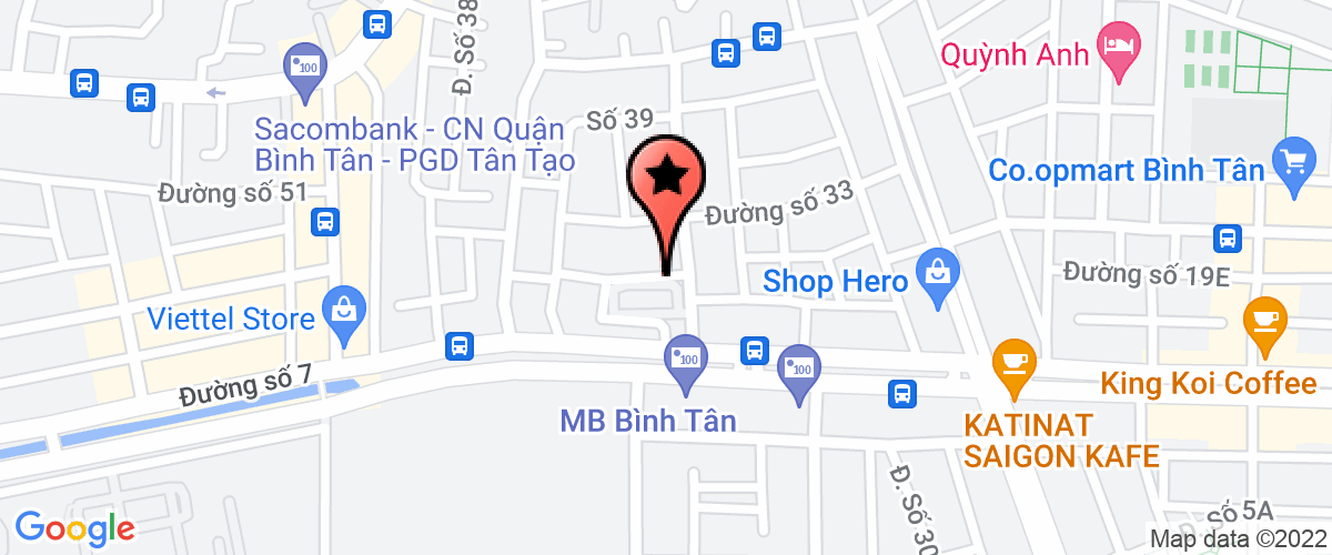 Map go to Hung Thinh Phat Engineering Company Limited
