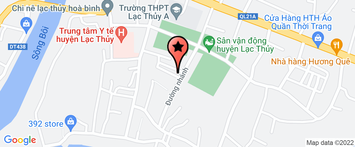 Map go to Phong y te Lac Thuy District