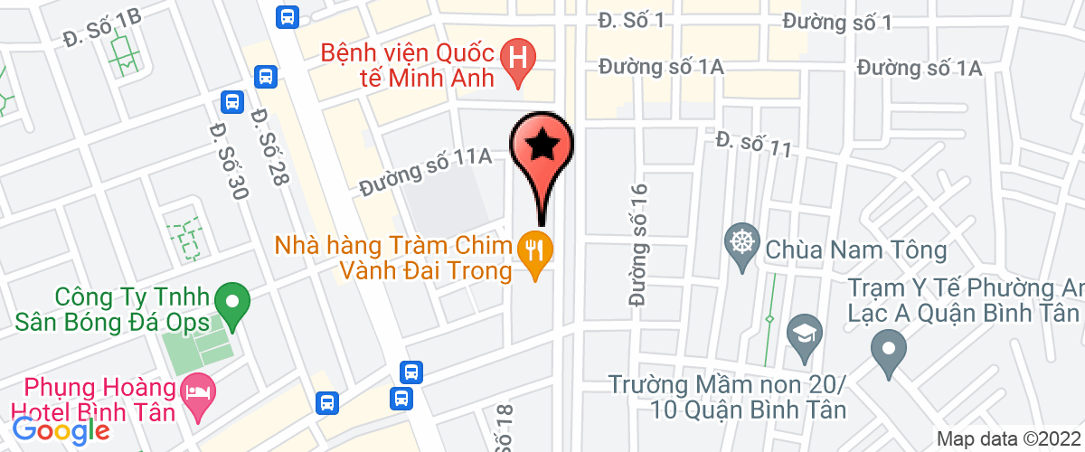 Map go to Trang Suc Lukfook VietNam Company Limited