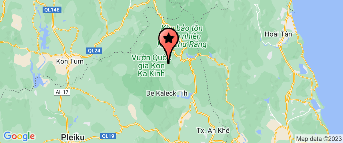 Map go to Truong PTDT ban tru Trung Hoc Co So DakRoong