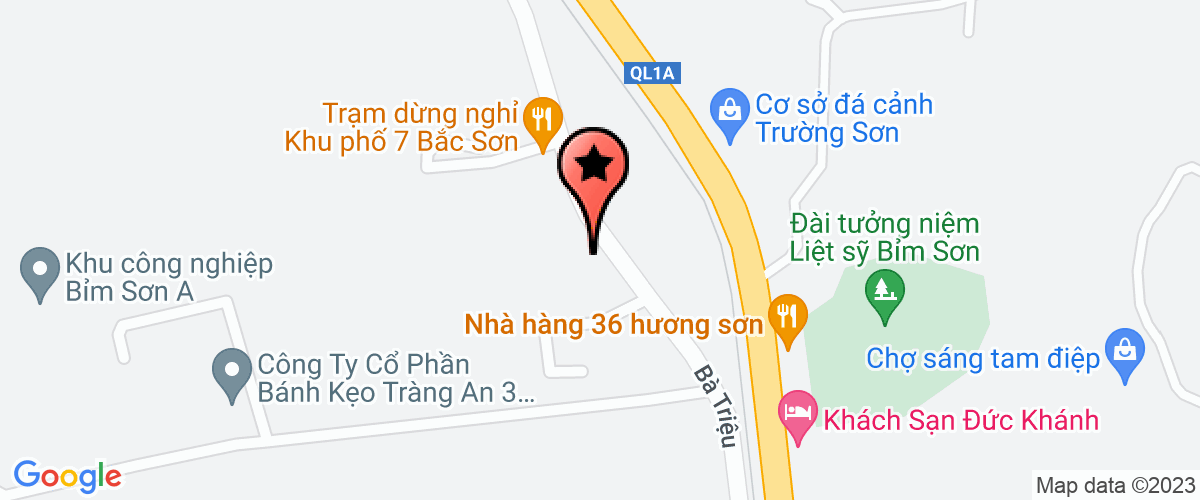 Map go to Thien Son Commercial Service and Construction Joint Stock Company