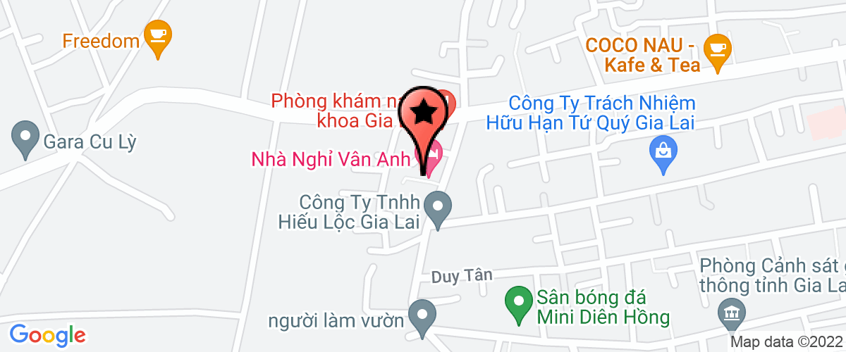 Map go to Ngan Uyen - Gia Lai One Member Company Limited