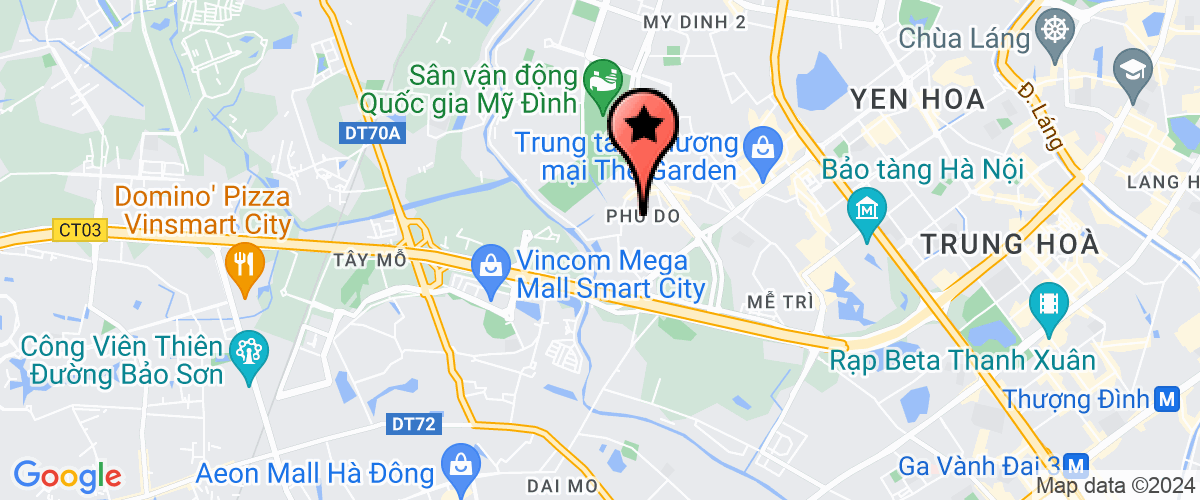 Map go to Hang Minh Trading And Service Company Limited