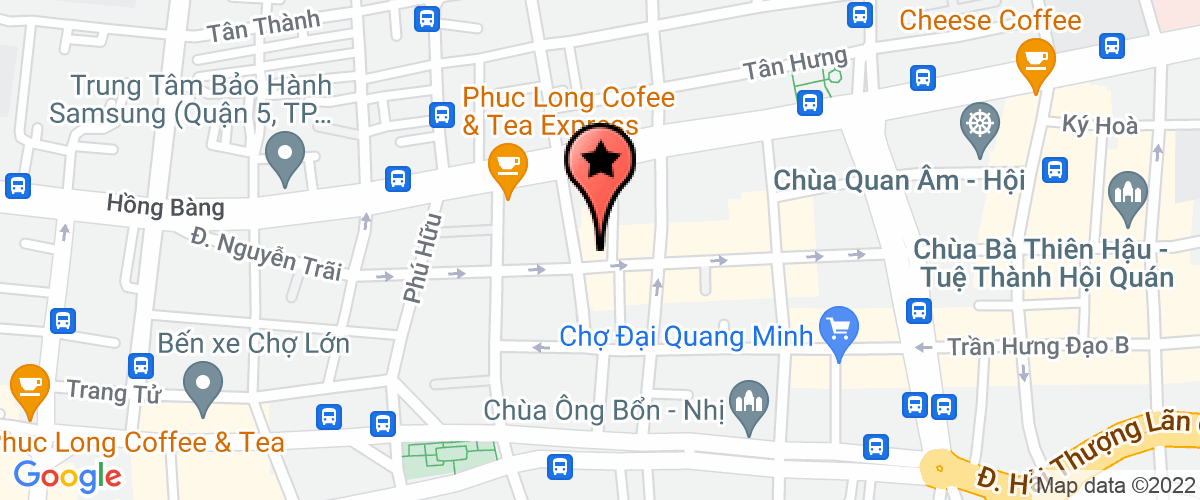 Map go to Cuong Thinh Company Limited