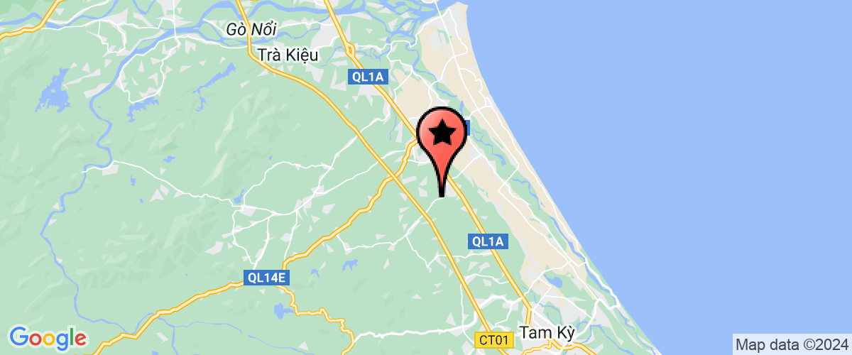 Bản đồ đến Công Ty TNHH Kim Thành - Quảng Nam