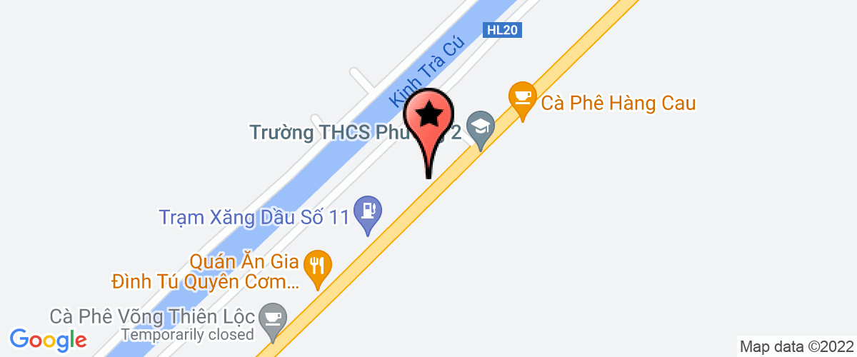 Map go to Tan Thanh Trading Import and Export Company Limited